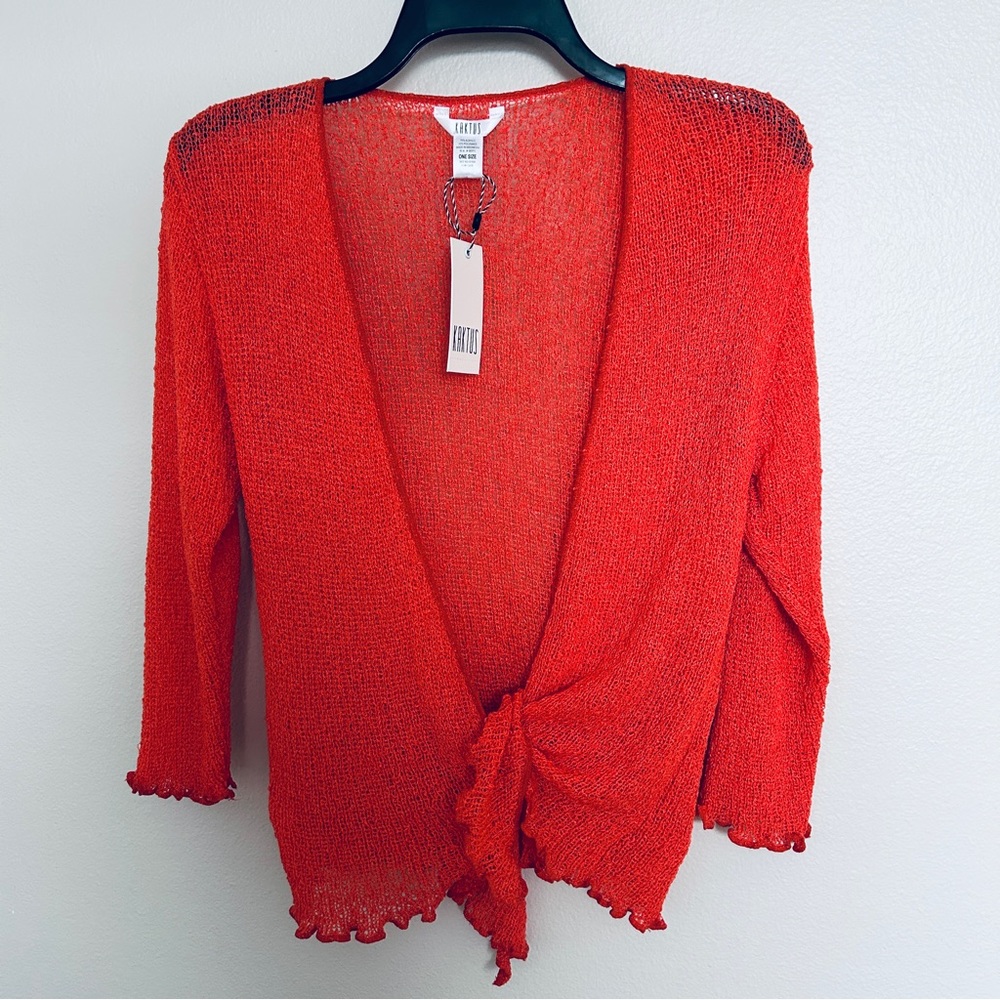 🆕 Coral Knit Cardigan